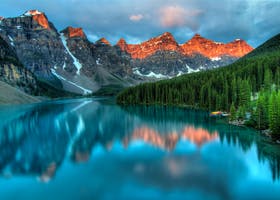 Lake and Mountain